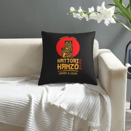 Hattori Hanzo pillowcase printed cushion cover sofa waist pillow pillow cover
