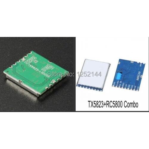 Wholesale price Boscam 5.8G 200mW 8CH Wireless Audio Video Transmitter Module TX5823 +Receive module 5800