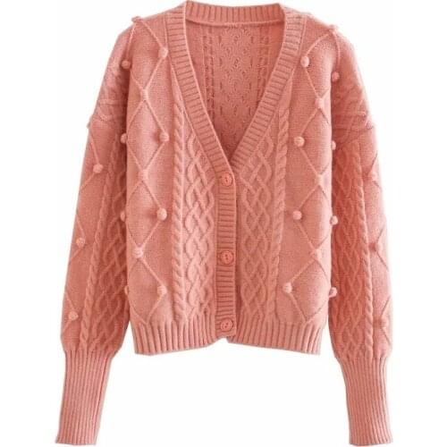 Autumn and Winter Spot Bottoming Outside Single V-neck Knitted High-end Low-collar Street Hipster Cardigan Turtle Neck DLwt152