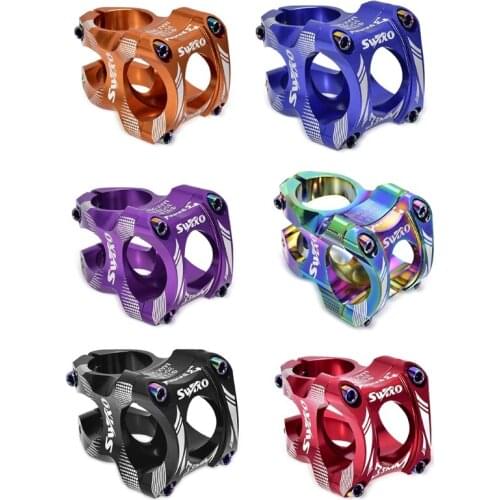 Swtxo 31.8Mm MTB Bike Stem Aluminum Alloy Bicycle Stem Full Machined for Mountain Bike Bicycle MTB U7EF