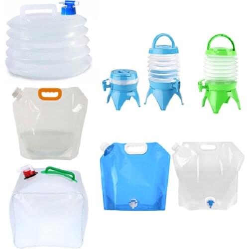 2.5/10L Capaciteit Outdoor Water Emmer Draagbare Rijden Water Tank Container Met Kraan Voor Camping Picknick Wandelen