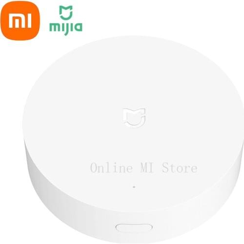 Xiaomi Smart Multimode ZigBee3.0 WIFI Bluetooth Mesh HomeKit Smart Home Gateway Compatible with Xiaomi Zigbee 2.0 Security Alarm