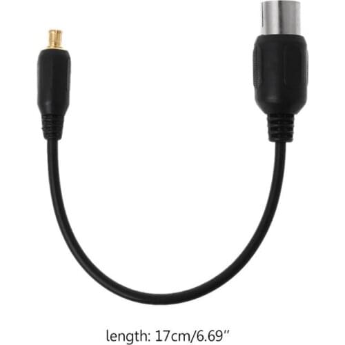 1PC IEC to MCX Antenna Pigtail Cable Adapter Connector For USB TV DVB-T Tuner