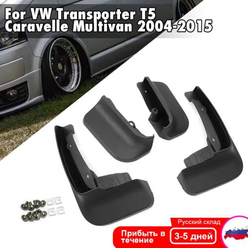Car Mud Flaps For VW Transporter T6 Caravelle Multivan 2004-2019 Mudguards Splash Guards Fender Mudflaps