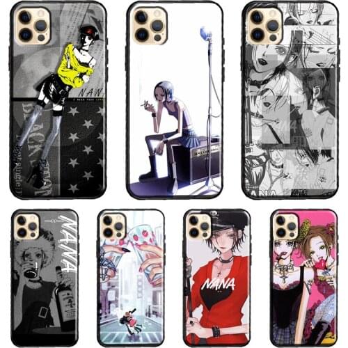 Nana Osaki Nana Manga Anime Case For iPhone 11 Pro Max XS X XR 8 7 Plus SE 2020 Cover For iPhone 12 Pro Max mini