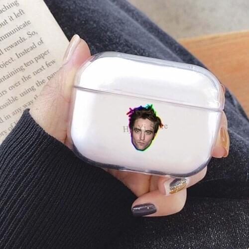 Funny Robert Pattinson Head TPU Case For Airpods Pro Earphone Case For Airpods Wireless Bluetooth Case For AirPods 3