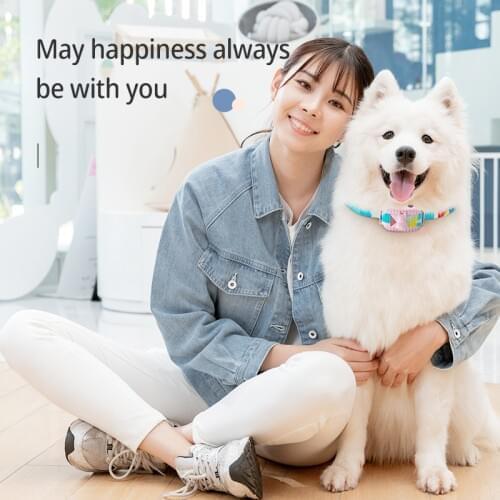 Q20A barking guard electronic personalized colorful dog barking training collar automatic wireless training equipment 40% OFF