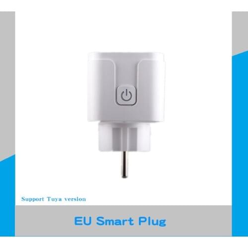 EU Smart WiFi Plug Wireless Remote Socket Smart Switch Timer Plug Voice Control Smart Power Socket Outlet with Alexa Google Home