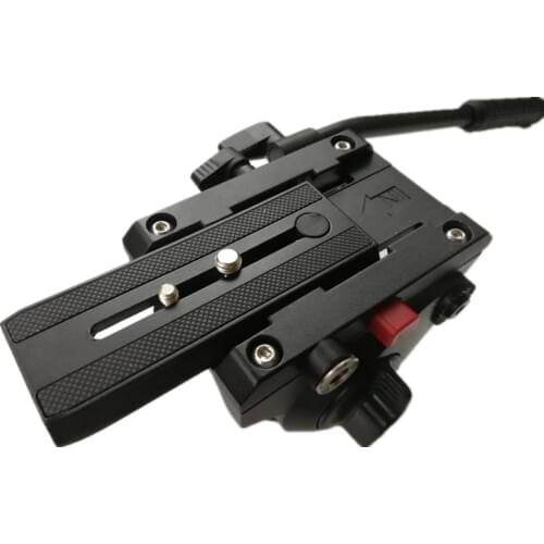 Camera Hydraulic Tripod Head Damping Tripod Head Slide PTZ 3D Track PTZ Panorama