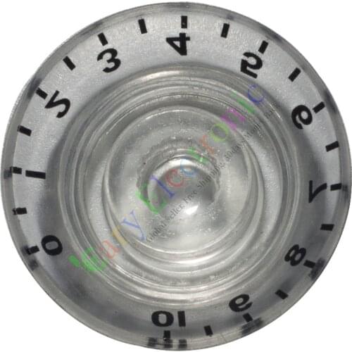 Wholesale and retail 100pc 26mm Pedal Top skirted White knob Guitar tube Amp Volume Tone audio parts free shipping