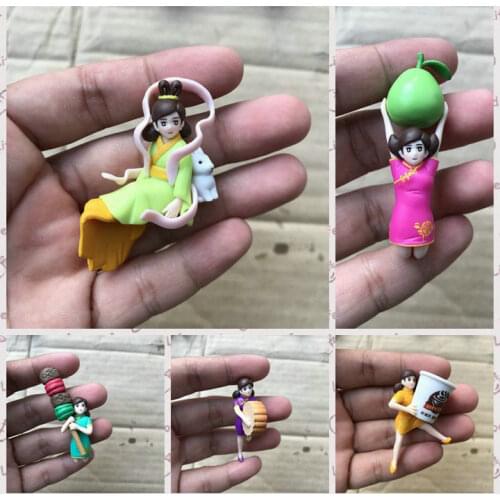 Pvc figure cup model toy change 5pcs/set