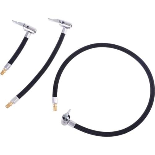 Tire Inflator Hose Adapter Locking Air Chuck twist-on with standard fine thread