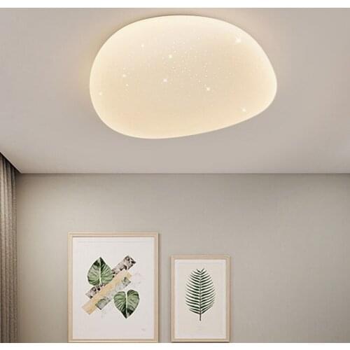 Led Star Ceiling Light Cobblestone Stepless Dimming Balcony Bedroom Light Corridor Ceiling Light Led Lights for Room