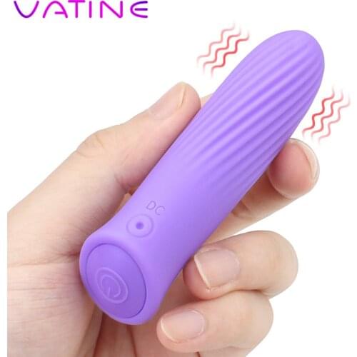 VATINE 7 Speed Mini Bullet Vibrator Adult Erotic Toys G-spot Clitoris Stimulator Female Maturbator