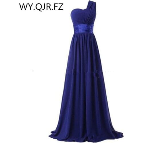WY.QJR.FZ Womens One Shoulder Dresses