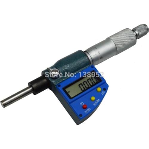High quality 25mm micron Digital Electronic Micrometer Head 0-25mm Measuring Tool 0.001mm