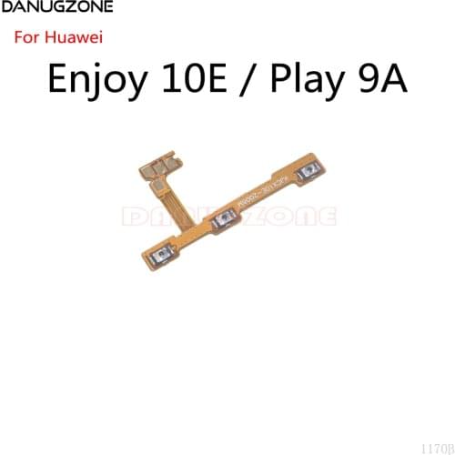 10PCS/Lot For Huawei Honor Play 9A / Enjoy 10E Power Button Switch Volume Button Mute On / Off Flex Cable