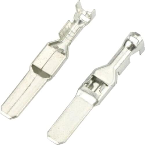 100 PCS DJ614-4.8x0.8B Automotive Connectors Connector Wiring Copper Terminal 4.8 Series Tab Tin plated