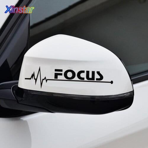 2pcs car Rearview Mirrow Sticker for Ford focus