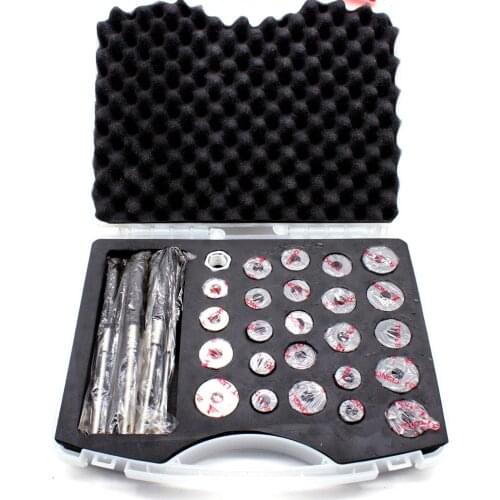 31pcs Valve seat reamer Motorcycle mini car valve seat tool Set 22-38MM