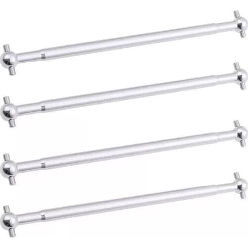 4pcs Steel Metal Drive Shaft 89.5mm 08059 Dogbones For 1/10 HSP Redcat Volcano Epx/epx PRO Replacement 94111