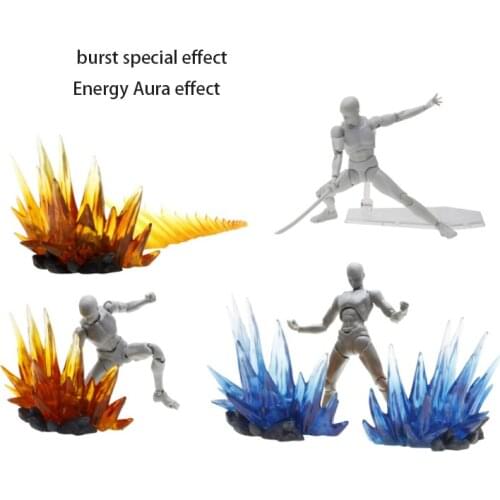 Burst effect spencial effect Energy Aura Effect Decoration For sence of Gundam Model 12-inch Dolls