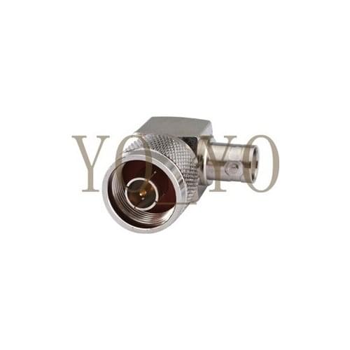 Hot Sale RF connector Adapter converter N male plug to BNC female jack right angle
