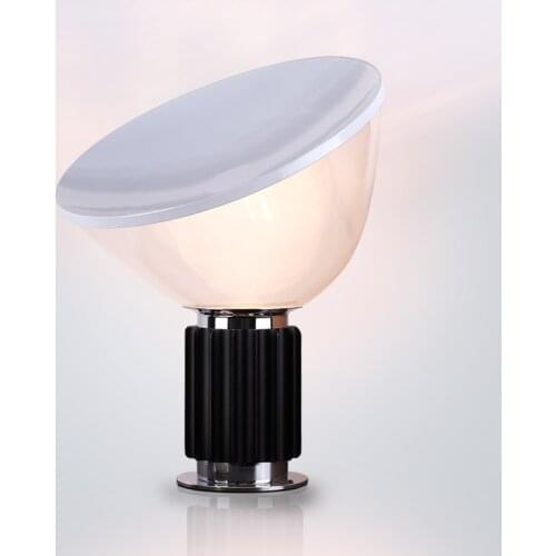 Italy Taccia Table Lamp Modern Creative Radar Design Aluminum Desk Lamps Living Room Bedroom Lighting Fixture Art Deco Led Light
