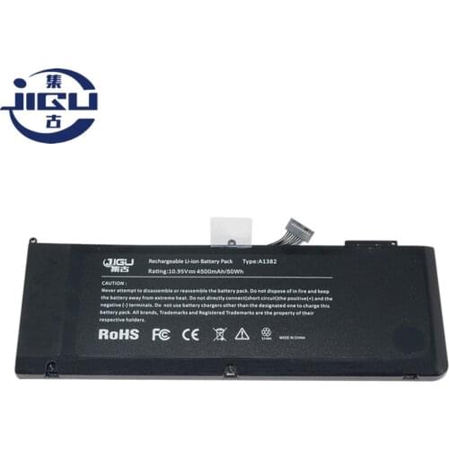JIGU A1382 Replacement Laptop Battery For Apple MacBook Pro 15" A1286 Year 2011 2012 MC721 MC723 Series