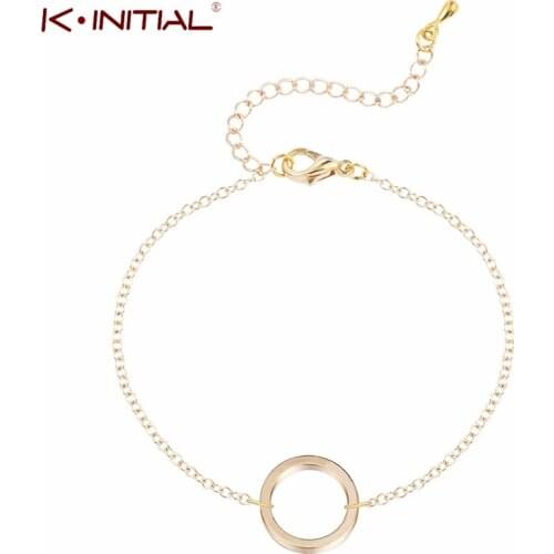 Kinitial Bracelets With Charms