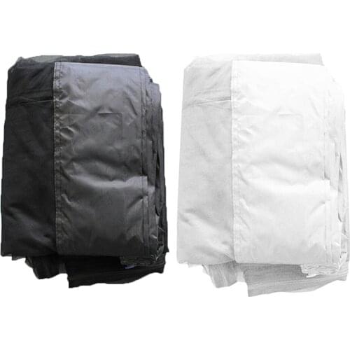 Circular Umbrella Mosquito Net Cover Bug Polyester Table Screen with Zipper Single Door Diameter 3m for Patio Deck Lawn, 2 Color