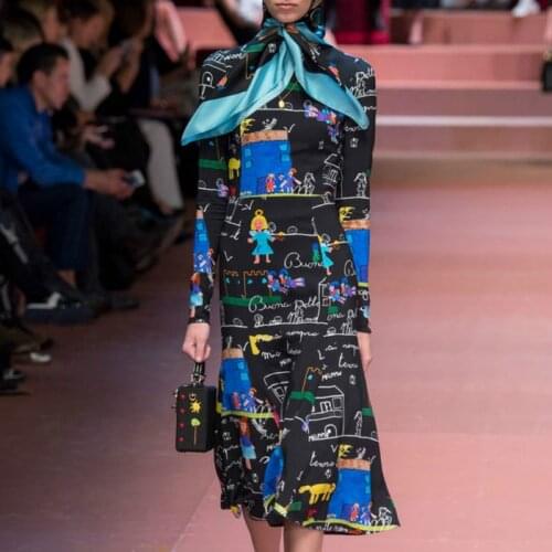 Cartoon Anime Graffiti Printed Polyester Fabric Clothing Shirt Children Fabrics Cloth Per Meter Home Textile Sewing Material