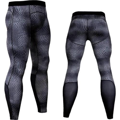 Mens Compression Pants Sport Tights Basketball Gym Pant Bodybuilding Jogging Skinny Leggings Sportswear Mens Running Trousers