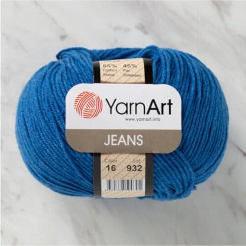 Jeans Amigurumi Braid Rope 16 Blue