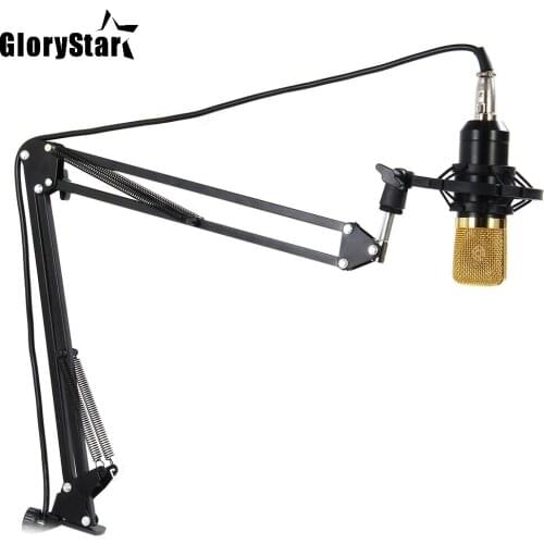 NB - 35 Professional Adjustable Metal Suspension Scissor Arm Microphone Stand for Mounting on Desk Table Top NB35