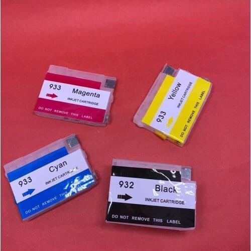 YOTAT Empty Refillable 932 ink cartridge for HP 932 HP 932 XL HP932 HP933 for HP Officejet 6100 6600 6700 7110