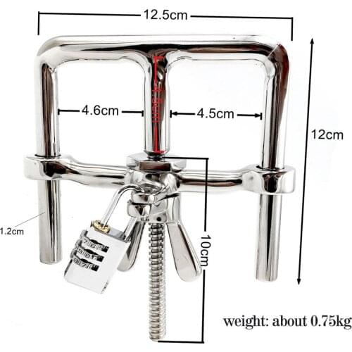 Pword Locks Metal Adjustable Handcuffs Stainless Steel Wrist Cuffs Adult Sex Games Bondage Restraints BDSM Sex Toy For Women