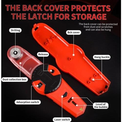 Dust Collector With Level Must-Have Accessory Electric Drill Hammer Tools Cordless Household Plastic Screwdriver Dust Collector