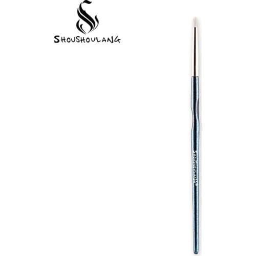 Shoushoulang Professional Handmade Make Up Brush Small Eye Shadow Blending Brush Q-19 Soft Saikoho Goat Hair Makeup Brush