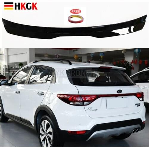 Roof Spoiler Type DGS Carbon Surface Rear Trunk Wing ABS material Refit Accessories For KIA KX CROSS 2017 -2019