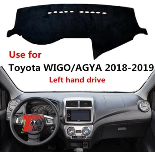 TAIJS Factory Left Hand Drive Car Dashboard Cover Used for TOYOTA WIGO / AGYA 2018-2021