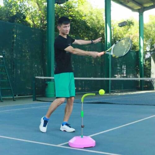 Tennis Trainer Self-study Tool Portable Rebound Tennis Ball Practice Training Equipment Indoor Outdoor Sparring Device Set