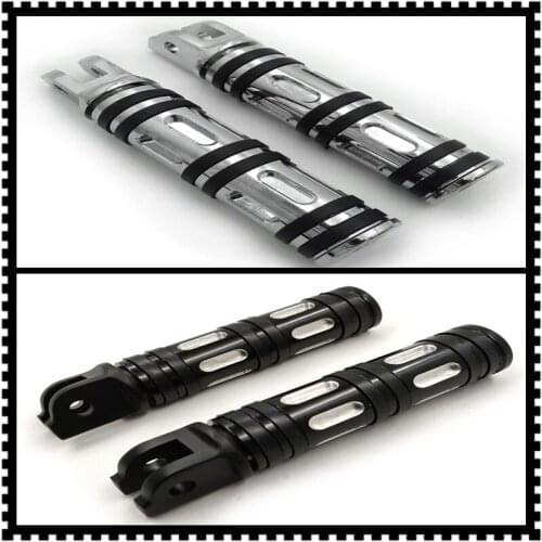 Aftermarket free shipping motorcycle parts Black Edge Cut Footpegs For Harley 2018-2019 Breakout FXBR / Breakout 114 FXBRS