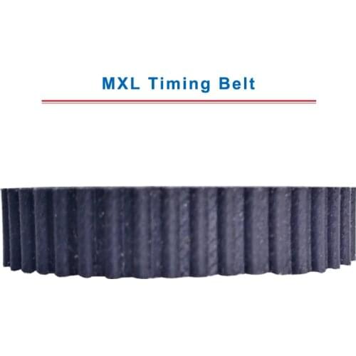 2 pcs MXL Timing Belt model-67/68/68.8/69/70/71/72/72.8/73/74.4MXL Rubber Transmission Belt Width 6/10mm For MXL Timing Pulley