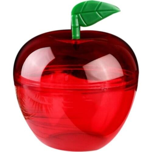 20PCS Wedding Party Preference Apple Container Toy Filled Plastic Apple Shaped Candy Box Birthday/Wedding Decoration