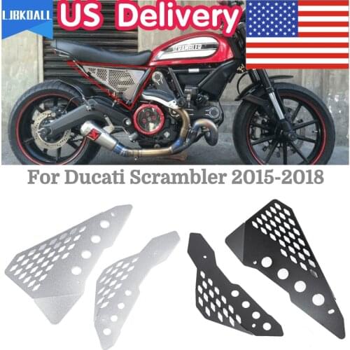 Motorcycle Aluminum Side frame Cover Panels Protector Guard for Ducati Scrambler Sixty/Desert Sled/Full Throttle/Urban Enduro