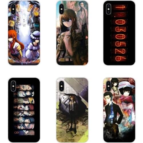 For Huawei G7 G8 P8 P9 P10 P20 P30 Lite Mini Pro P Smart Plus 2017 2018 2019 Accessories Phone Shell Covers Anime Steins Gate