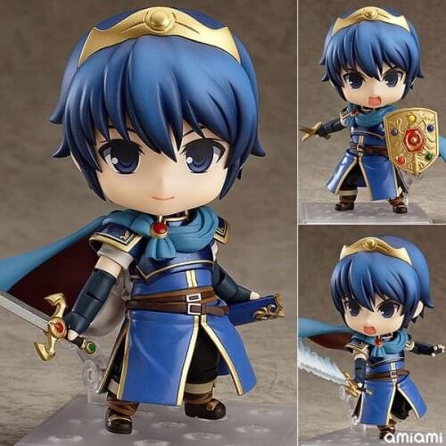 Fire Emblem Marth 567 New Mystery of the Emblem Edition Q version Figure PVC Doll Model Toys Car Decoration 10cm