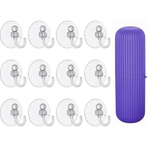 Homecare 12'li Suction Cups Mini Strap + Storage Box 713107