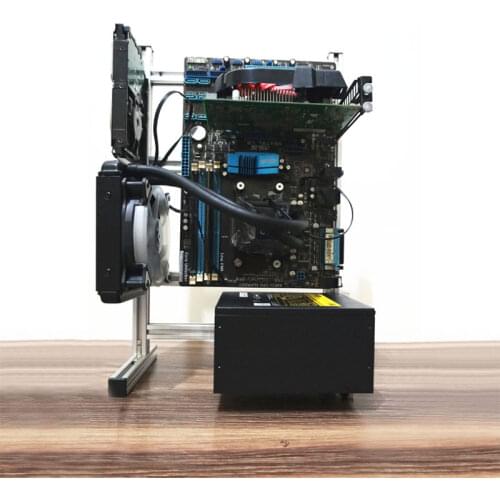 Computer Cases Water-cooled Chassis Computer Desktop Mainframe For Atx Chassis Game Chassis DIY MNI-ITX/MATI M-ATX/ATX Towers